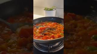 Shakshuka recipe ⛅🍅🍳shakshukarecipe tomatorecipe egg breakfastrecipe ottoman [upl. by Alihs]