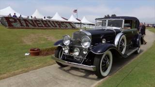 Pinehurst Concours dElegance 2017 Preview [upl. by Dnalon]