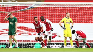 Arsenal vs Sheffield Utd 2 1  All goals and highlights 04102020  ENGLAND  Premier League  EPL [upl. by Etteloiv]