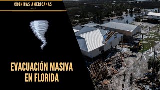 EVACUACIÓN MASIVA EN FLORIDA [upl. by Kcirdde697]