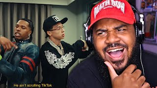 CENTRAL CEE FT LIL BABY  BAND4BAND MUSIC VIDEO REACTION [upl. by Brodench]