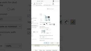 How to change arrow size in dimension solidworks drawing [upl. by Enomis578]