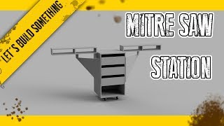 Mitre saw station for the BOSCH GCM 8 SJL [upl. by Seroka]