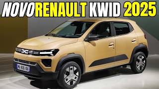 NOVO RENAULT KWID 2025  DESIGN ATUALIZADO e TECNOLOGIA DE PONTAMAS EM SEGURANÇA [upl. by Siloa572]