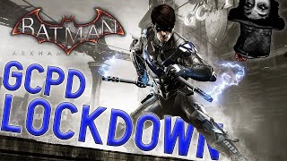 GCPD Lockdown Batman Arkham Knight Full Playthrough [upl. by Annora]