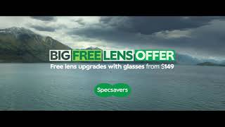 The BIG FREE LENS OFFER  A free lens upgrade is always included with glasses from 149 TampCs apply [upl. by Retniw]