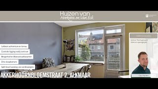 Te koop Akkerhoornbloemstraat 2 Alkmaar  Hoekstra en van Eck Makelaars  Méér Makelaar [upl. by Reynard]