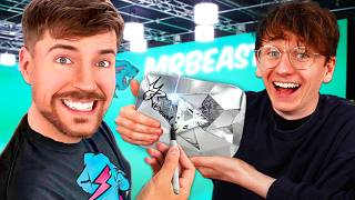 Why MrBeast Gave Me HIS Diamond Play Button [upl. by Kuehnel]