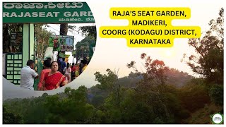 Raja’s Seat Garden Madikeri Coorg Kodagu District Karnataka [upl. by Hilario]