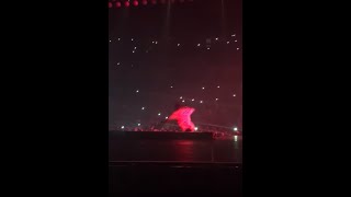 Travis Scott falls off into a pit whilst on stage at a Drake concert at the O2 Arena London [upl. by Starobin753]