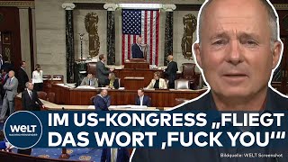 HAUSHALTSZOFF IM USKONGRESS USA steuern wieder auf einen Shutdown zu  WELT Thema [upl. by Drida239]