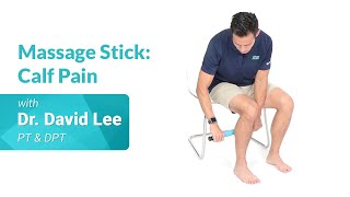 Massage Stick Calf Pain Relief [upl. by Yrahcaz4]