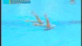 nuoto sincronizzato Italia duet free Olympic Games 2004 [upl. by Wessling]