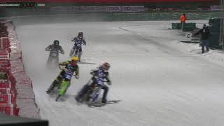 Eisspeedway WM 2018 in Berlin GP 5 Lauf 16 [upl. by Sevart122]