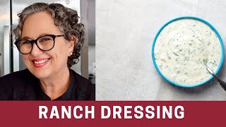 How to Make Keto Ranch Dressing Recipe  The Frugal Chef [upl. by Neona]