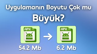 Uygulama Boyutu Düşürme  Flutter [upl. by Rebme]