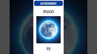 Astronomy english ingilizce turkish türkçe [upl. by Barna]