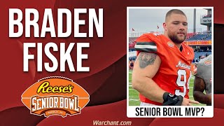 Former FSU star Braden Fiske recaps Senior Bowl week  FSU Football  Warchant TV FSU [upl. by Sauls]