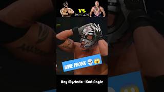 Rey Mysterio vs Kurt Angle 2002  WWE Phonk Edit 💀 wwe reymysterio phonk skull [upl. by Anyal590]