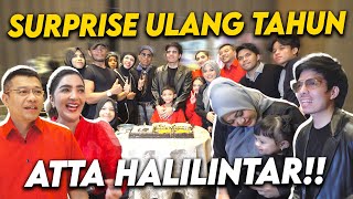 EKSKLUSIF KESERUAN KELUARGA DI ACARA HARI ULANG TAHUN ATTA HALILINTAR [upl. by Aitat]