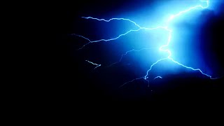 Thunderstorm Intense Lightning Strikes At Night  Background Video Effects HD [upl. by Socha]