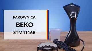 Parownica Beko STM4116B – dane techniczne – RTV EURO AGD [upl. by Willett]