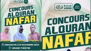 🔴 DIRECT GRAND THÉÂTRE  CONCOURS NAFAR AL XURAN ORGANISER PAR AL BACHIR GUEYE LE 10 NOVEMBRE 2024 [upl. by Pump]