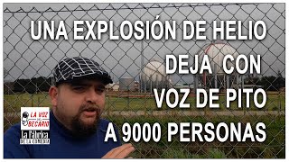 Una explosión de helio deja con voz de pito a 9000 personas [upl. by Durkin]