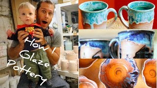 How to Glaze Pottery Tips Tricks and Techniques [upl. by Wiley]