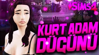 THE SIMS 4  KURT BAKIŞLIM YAZ DİZİSİ  Kurt Adam Düğünü 11 [upl. by Guttery]