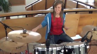 Halápi Katinka  Jess Glynne  Dont Be So Hard On Yourself drum cover [upl. by Nich]