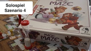 Lets Play Solo  Magic Maze Solospiel  Szenario 4  Nominiert zum Spiel des Jahres 2017 [upl. by Nylhtak934]