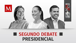 Segundo Debate Presidencial 2024 México Xóchitl Gálvez Claudia Sheinbaum Jorge Álvarez Máynez [upl. by Birch700]