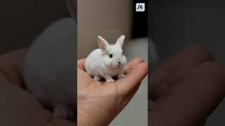 Tiny Baby Rabbit [upl. by Eedolem]