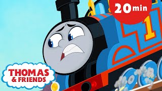 Thomas amp Friends™ All Engines Go  Best Moments  The SuperLong Shortcut  Kids Cartoons [upl. by Ingra]