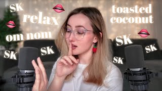 ASMR  The ULTIMATE Trigger Words Assortment SK OmNom Mouth Sounds Toasted Coconut✨👄💤 [upl. by Tillion855]