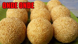 resep onde onde kacang hijau empuk cara membuat onde onde wijen onde onde kacang hijau anti gagal [upl. by Xxam]