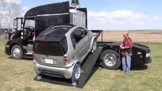 RVHaulers Phoenix Hydraulic Smart Car Loader Bed Demo and Tour [upl. by Jehias]