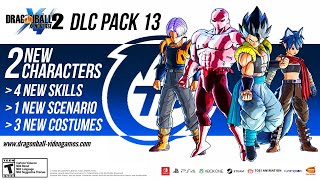 ALL NEW  FREE DLC PACK 13 CONTENT Dragon Ball Xenoverse 2 Legendary Pack 2 amp Free Update So Far [upl. by Annehs222]