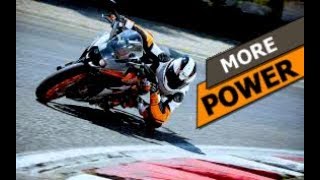 KTM RC390  POWERTRONICS performance ECU REVIEW [upl. by Brenn]