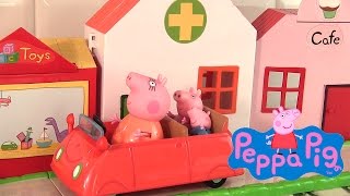 Jouets de Peppa Pig fait les courses en ville Camion de Musée Shopping Playset [upl. by Oemac]