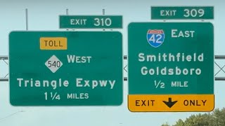 Triangle Expressway Extension  September 2024  NC540 West from I40 West to NC55 [upl. by Singleton976]