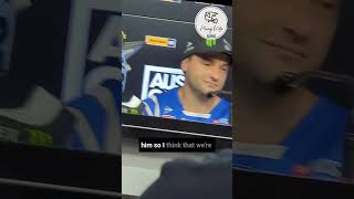 When Cooper Webb goes to sleep His goal is to beat Jett Lawrence supercross ausxopen [upl. by Atinaujnas]