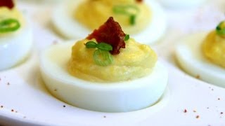 HORSE EGGS  Horseradish Deviled Eggs Recipe [upl. by Aeht]