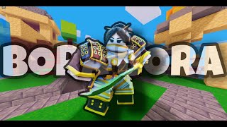 Kam Prada  Bora Bora roblox bedwars montage [upl. by Menedez187]