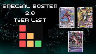 Special Booster 20 BT18BT19 Tier List  Digimon Card Game [upl. by Atse]