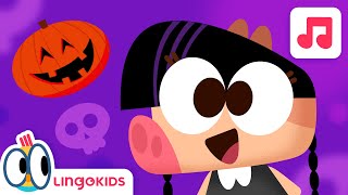 SPOOKY TIME SONG 🧛🧟 Halloween Song for Kids  Lingokids [upl. by Dixil]