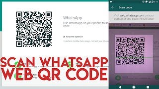 How To Scan Whatsapp Web QR Code [upl. by Lezley]