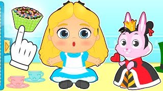 BABY LILY Dresses up as Alices Adventures in Wonderland 💥 Cartoons for Kids [upl. by Mohkos]