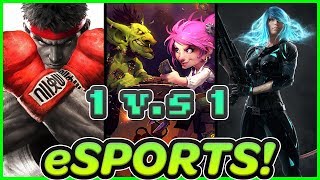 TOP TEN 1V1 GAMES eSPORTS [upl. by Ekle]